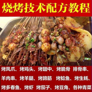 正宗全国烧烤技术配方全套视频教程配料技巧制作培训教学资料大全-淘淘虚拟网
