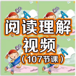 小学阅读理解视频课程教程技巧电子版三四五六年级通用-淘淘虚拟网