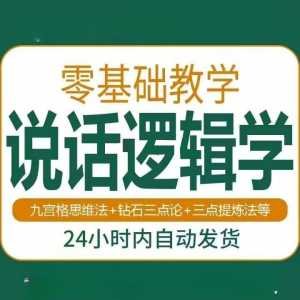 说话技巧口才训练思维逻辑学习课程如何让说话更有逻辑教程视频-淘淘虚拟网