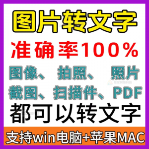 一键图片转文字拍照扫描件转Word文档Excel表格提取助手-淘淘虚拟网